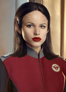 Halston Sage
as Lt. Alara Kitan
