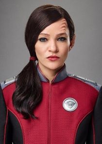 Jessica Szohr
as Lt. Cmdr. Talla Keyali