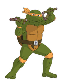 Townsend Coleman
as Michelangelo