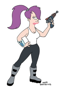 Katey Sagal
as Leela